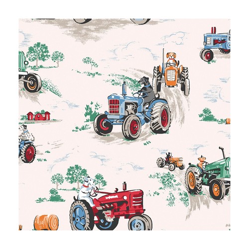Cath kidston tractor wallpaper - cath,