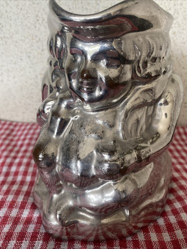 Silver lustre vintage toby - toby, jug