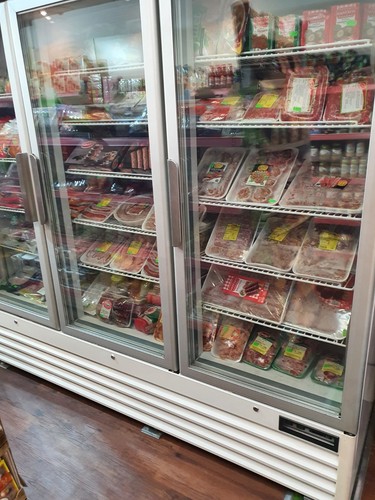 Commercial door display - 3-door,