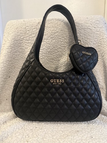 Guess handbag black - handbag,