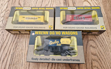 3 x WRENN SALT WAGONS - COLMAN