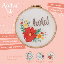Anchor embroidery kit - anchor, with