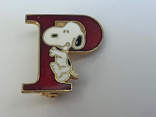 Vintage snoopy letter - letter, p