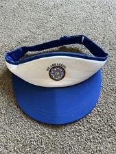 Leeds United 1980s 1990s Visor Leeds United Cap Leeds United Hat In Vgc
