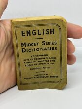 Vintage English Burgess &