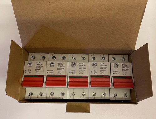 Box 5500s 100a double - of, 5