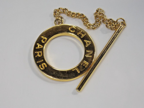 Chanel paris scarf ring - chanel,