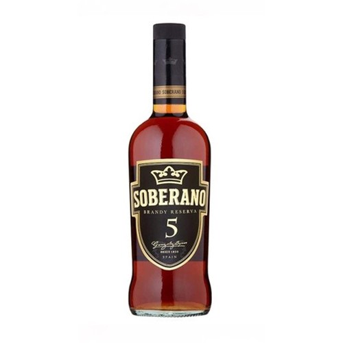 Soberano reserva brandy 70cl - reserva,