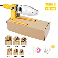 600/800/1000W Pipe Welding Machine Pipe Soldering Iron Plastic Welding PB/PP/PE/