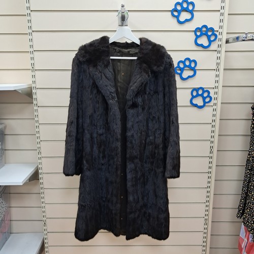 Vintage real mink fur coat - vintage,