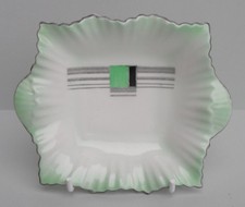 Shelley art deco - "green, &
