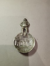 Vintage Fat Boy Tea Caddy Brass