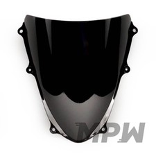 Suzuki GSXR1000 09-10 K9 Windscreen Double Bubble Black