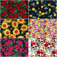 100% Cotton Fabric - Animals 