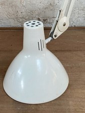 VINTAGE ANGLEPOISE STYLE WALL LIGHT - QUALITY HEAVY WORKING - WHITE 