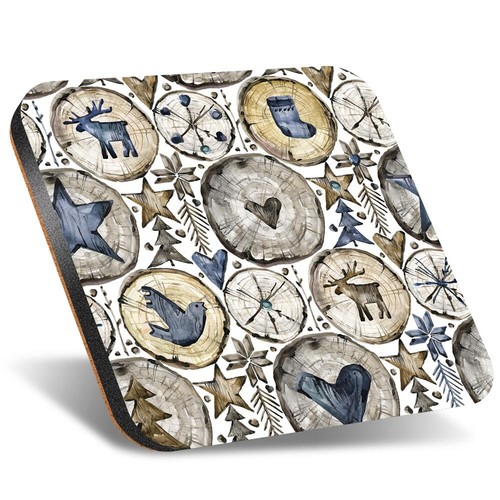 Square coaster 12cm - coaster,