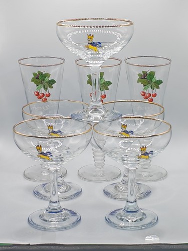 Vintage gold rimmed original - 5,