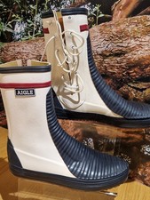 Aigle Sailing Deck Boots UK 4