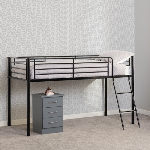 Kora 3ft mid sleeper - kora, black