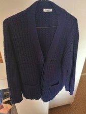 Damart Ladies Cardigan Dark Blue