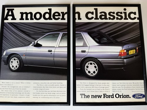 Framed original 1990 ford - framed,