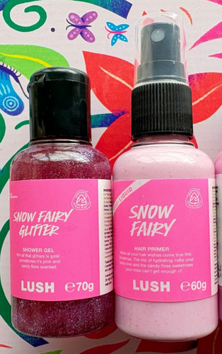Lush snow fairy glitter shower - snow,