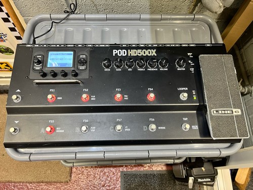 Line pod hd500x guitar - 6,