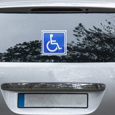 6 Sheets Disabled Sign Parking