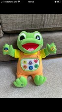 Leapfrog Baby Tad Hug & Learn Educational Learning Interactive Soft Toy Frog