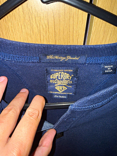 Superdry men navy - superdry, henley