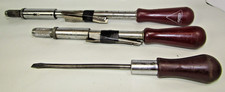 Three Yankees.  3 ratchet screwdrivers.  Stanley Yankee.  Small/medium/large.