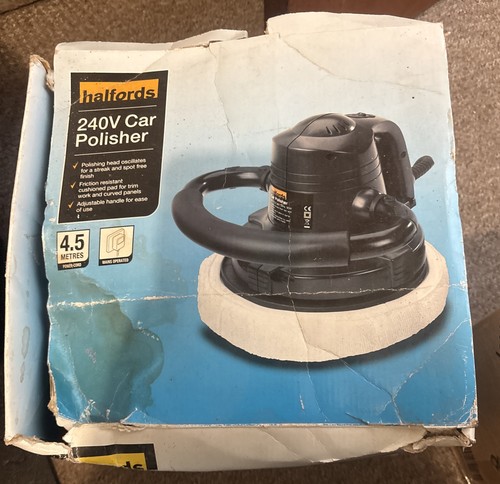 Halfords 240v car polisher - 240v,