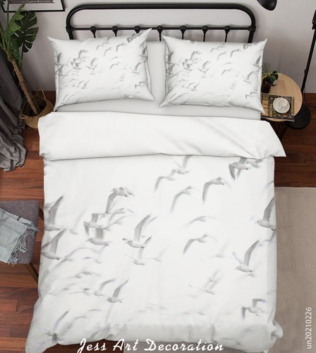 Flock birds quilt cover - flock, of