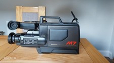 Vintage (Collectable) Panasonic NV-M7B HQ Video Movie Camera + Case VHS 1980's