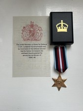 WW2 THE ARCTIC STAR MEDAL IN CROWN MEDAL BOX. (see listing for more information)