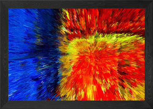 Abstract acrylic painting - abstract,