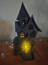 Spooky Haunted House With Led