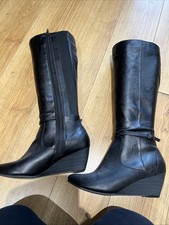 Women's Knee High Boots Zip-Up