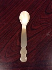 Lovely Carved Scottish Thistle Spoon