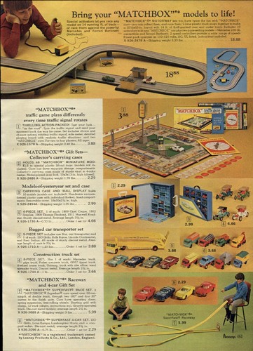 1969 paper color matchbox - 1969,