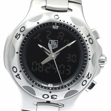 TAG HEUER Kirium F1 Quartz Men's Watch AB Condition Good Save From Japan