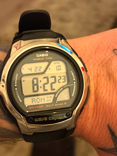Casio wave ceptor 58r - wave, wv-58r