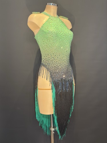 Shaded green black - shaded, dance