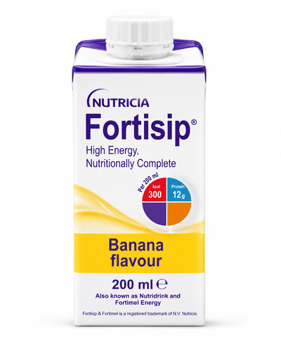 Forti sip banana 200ml - banana, x24