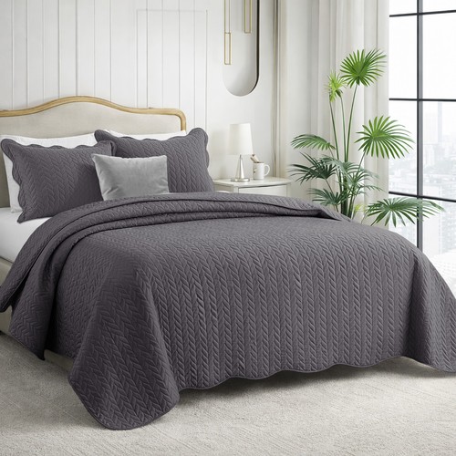 Piece bedspread set coverlet - 3-piece,
