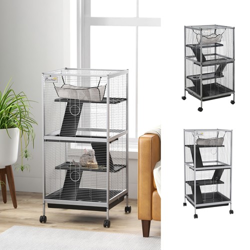 Rolling small animal cage for - small,