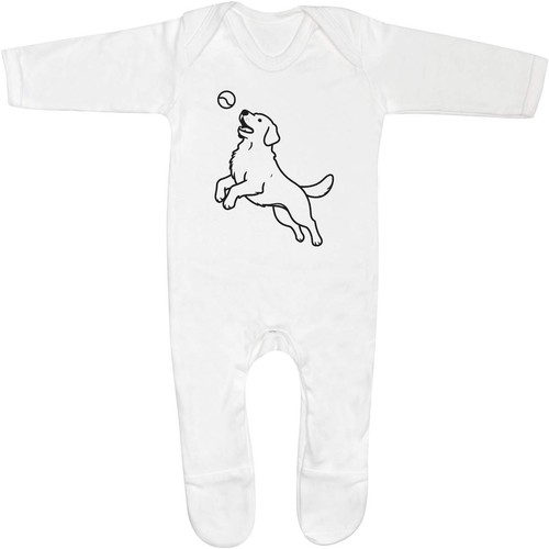 Golden retriever ball baby - 'golden,