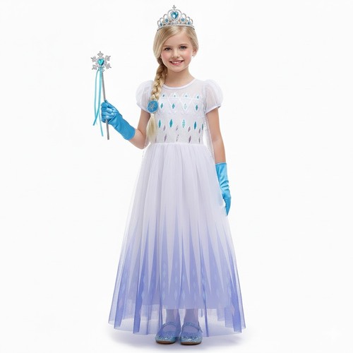 Kids elsa fancy dress - kids, costume