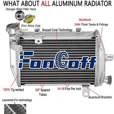All Aluminum Radiator Fit 2000