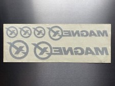 Original Magnex Window Stickers. Internal. MAGNEX EXHAUSTS. Vinyl stickers